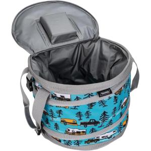 imageCamco Life is Better at The Campsite PopUp Cooler Sketch Design  Features a WaterResistant Interior and Builtin Bottle Opener  Holds Up to a 12Pack of Bottled or Canned Drinks 53417Sketch