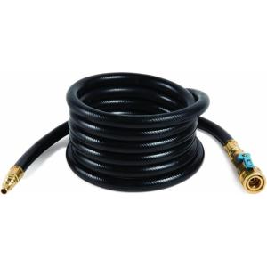 imageCamco Low Pressure Gas Regulator with 6 Hose and Female Quick Connect x Acme Nut Simple and Quick Install  Use with Low Pressure Gas Appliances 5762910 Hose