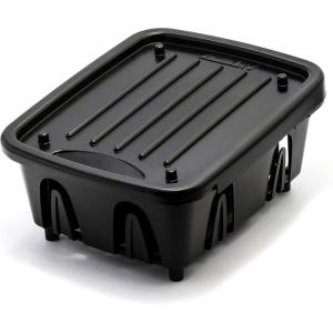 imageCamco Mini Dish Drainer and Tray  Fits RV Sinks and Small Counter Spaces  Durable HeavyDuty Construction  Black 43512OneSize