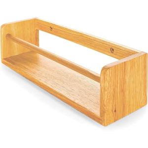 imageCamco Mountable Spice Rack  Made of Durable Wood Construction  Includes All mounting Hardware 53099