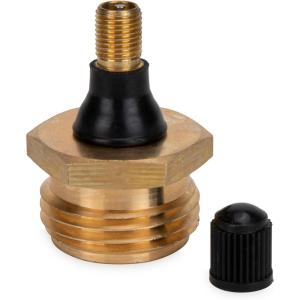 imageCamco RV Brass Blow Out Plug  Essential RV Winterizing Tool  HeavyDuty Brass Construction  Helps Clear Your Water Lines During RV Winterization and Dewinterization 36153Brass