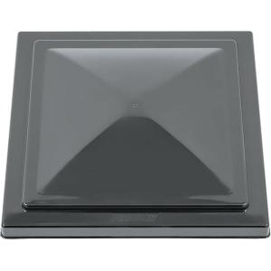 imageCamco RV Vent Lid  Features an ImpactResilient Unbreakable Polycarbonate Construction Comes PreAssembled and Easy to Install 40168Black