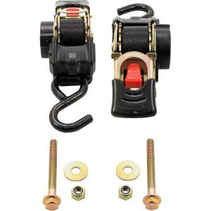 imageCamco Retractable Transom Tie Down Strap  Secures Your Boat While Traveling BoltOn Design 1500 lb Break Strength  Measures 1 W 5   L Durable ampamp Corrosion Resistant Design  500321 x 55