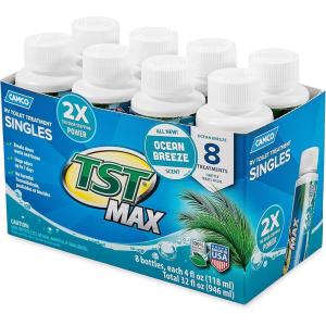 imageCamco TST MAX RV Toilet Treatment 1Gallon  Control Unwanted RV Sewer Odors ampamp Break Down Waste and RV Toilet Paper  Biodegradable Septic Safe Formula  Orange Scent 41173Ocean