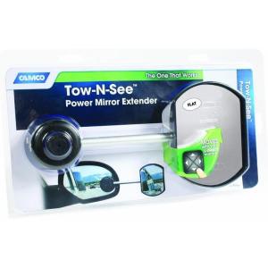 imageCamco TowNSee Mirror  Features Quick and Simple Installation ampamp Attaches to Existing Side Mirror  Perfect to Add to RV Accessories Truck Accessories Car Accessories ampamp More  Convex Style 25668One Size