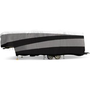 imageCamco ULTRAGuard Supreme RV Cover  Fits Fifth Wheel Trailers 40 to 44Feet  Extremely Durable Design  Weatherproof with a Dupont Tyvek Top 5615437  40