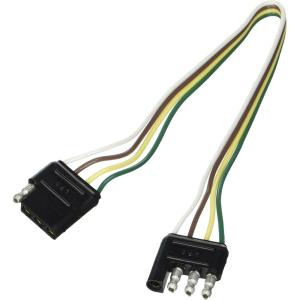 imageEazLift 5Way Flat Trailer Wire Extension  18Gauge Wires Measure 60inches Long  648564Way Flat