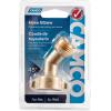 imageCamco 45 Degree Hose Elbow Eliminates Stress and Strain On RV Water Intake Hose Fittings Solid Brass 2260545 Degree Hose Elbow