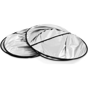 imageCamco 45150 Windshield Sun Shades  Protects Your RV from The Sun and Reduces Heat in Hot Weather  Compatible with Class A RVs