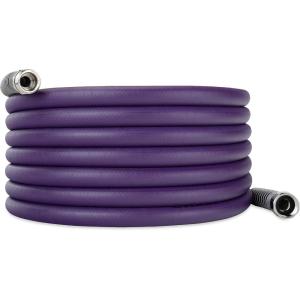 imageCamco EvoFlex 25Ft Water Hose  RV Drinking Water Hose Contains No Lead No BPA ampamp No Phthalate  Flexible Design wStainless Steel Strain Relief Ends  58 Inside Diameter Green22581Purple