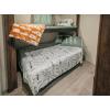 imageCamco Life is Better at The Campsite CamperRV Bunk Sized Bed Sheets  Features Green ampamp White Map Design  Crafted of Soft Machine Washable Polyester  3Piece Set 53477