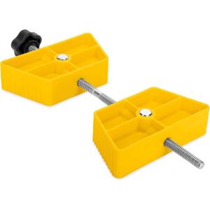 imageCamco Large RV Wheel Stop  Fits 26 to 30inch Diameter Tires and Tire Spacing from 3  to 5 inches 44622Large Wheel Stop