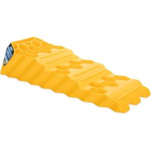 imageCamco RV Super TriLeveler  Leveling Heights 2inches 312inches and 5inches  10000lbs Load Capacity 44576 Yellow