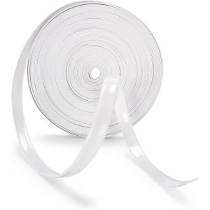 imageCamco RV Vinyl Trim Insert  Features a Durable Vinyl Construction Measures 34Inch x 100Feet and is Designed for Aluminum Roof Edges Trim Molding Truck Camper Shells and More 25262White