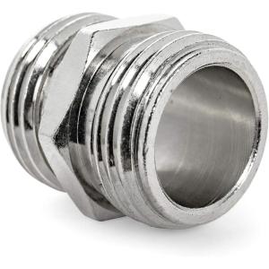 imageCamco TastePURE Drinking CouplingConverts Standard Garden Fitting Into Male to Connect to Another Female Water Hose 22705Drinking Water Hose Coupling
