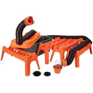 imageCamco Rhino Ultimate 20 RV Sewer Hose Kit  AllinOne Sewer Hose Solution  11Piece Combo Kit Includes Storage Box for Nesting Support ampamp Camper Organization 43075