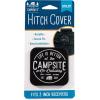 imageCamco Life is Better at The Campsite Hitch Receiver Cover  Protects Your Trailer Hitch Receiver from Debris Dirt Water and Rust  Life is Better at The Campsite Sketch Logo BlackSilver 53410Life is Better at the Campsite Emblem