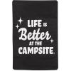 imageCamco Life is Better at The Campsite RV Door Window Light Blocking Shade  Helps Keep The Interior Temperature Cooler in Hot Weather  Provides Added Privacy  53051Retro Stars
