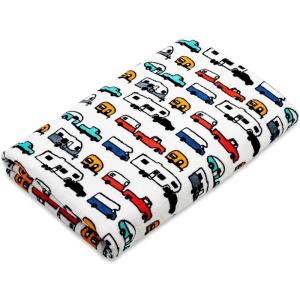 imageCamco Life is Better at The Campsite Beach Towel  The Perfect Accessory for a Day at The Beach or Pool  Features an RV Design Pattern  32Inches x 60Inches 53303One Size