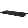 imageCamco 42945 Gray Premium Wrap Around RV Step Rug Turf Material 22quot x 23quotBlack