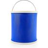 imageCamco Collapsible Bucket with Storage Case Durable Pop Up Bucket with Watertight Fabric Holds 3 Gallons of Water  Great for RVs Camping Fishing Boating Hiking and More  Blue 42993 Blank SkiBlue