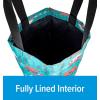 imageCamco Life is Better at The Campsite Canvas Tote Magnetic ClosureTeal With Sketch Design