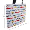 imageCamco Life is Better at The Campsite Canvas Tote Magnetic ClosureWhite With Retro Rv Print