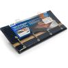 imageCamco RV Wrap Around Double Ribbed Step Rug  Easy Install  Easy to Clean  Blue 42954Blue