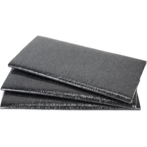 imageCamco Wrap Around RV Step Rug  Compatible with Manual and Electric RV Steps  Easy Installation  17 Inches L x 18Inches W  Gray 3Pack 42927