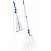 imageCamco Telescopic Collapsible Rake  Expands to 60quot Long with 22quot Width Rake  Folds to 30quot x 8 quot for Easy Storage  Great for Camping Gardening or Lawn Maintenance 42170Standard Packaging