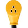 imageCamco 12quot PowerGrip Dogbone Electrical Adapter with Handle  30 amp Male to 15 amp Female 55155