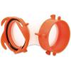 imageCamco 39857 RhinoFLEX Clear 90 Degree Sewer Hose Swivel FittingTranslucent