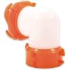 imageCamco 39857 RhinoFLEX Clear 90 Degree Sewer Hose Swivel FittingTranslucent