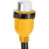 imageCamco 55552 18quot 1450 50 AMP Standard PowerGrip Plug to SS250 50 AMP Locking Receptacle Adapter
