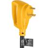 imageCamco PowerGrip CamperRV 30Amp Dogbone Extenders  Features 30Amp Plug ampamp 30 Amp Connector  Rated for 125Volts3750Watts  18Inches 5520530 AMP