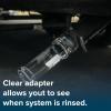 imageCamco RV Clear Sewage Hose Adapter  Extend Your Sewer Hose Outlet  See When the System is Fully Rinsed  5inch 395729  Inch