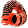 imageCamco RhinoEXTREME 2 RV Sewer Compartment Hose  Flexible Design for Tight Spaces  Compact to Store  Crush Resistant 39855No Size Pack of 3