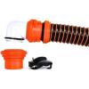 imageCamco RhinoEXTREME 5Foot CamperRV Sewer Hose  Features TPE Technology for Abrasion Resistance and Crush Protection  Includes PreAttached Rhino Swivel Fittings 3986520 Feet