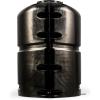 imageCamco Single CamperRV Propane Tank Cover  Features a Removable Top Panel ampamp HeavyDuty Polymer Design  Fits 20lb Steel Single Tanks 40578Black
