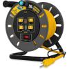 imageCamco 50Ft 13 Amp RV Extension Cord Reel  Rated for 125V  1625W  Features 4 125V Electrical Outlets ampamp 2 USB Ports  Includes OnOff Switch ampamp Builtin Circuit Breaker 5529150Foot