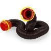 imageCamco RhinoFLEX RV 5ft Sewer Hose Extension Kit with Swivel Fitting  39765 Black5 Foot