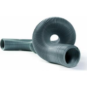 imageCamco 20Foot CamperRV Sewer Hose  Designed to Work with Trailer Sewer Fittings Threaded Fittings and Slip Fittings  3Inch Diameter Opening 39611Gray