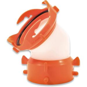 imageCamco 39857 RhinoFLEX Clear 90 Degree Sewer Hose Swivel FittingTranslucent