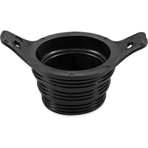 imageCamco 3in1 Flexible Sewer Hose Seal Black  Makes Connection to RV Sewer Hose Inlets Easier  Features Wings for Easy Removal 39317