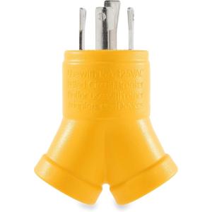 imageCamco 55438 PowerGrip 30M2 x 15F 4Prong Generator AdapterOne Size