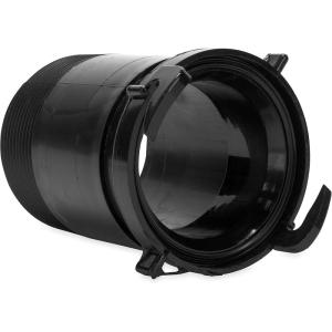 imageCamco CamperRV Sewer Fitting Adapter  Features a Straight Fitting ampamp Bayonet Fitting  Simple Camper Sewer Hose Hookup 394221 Count Pack of 1