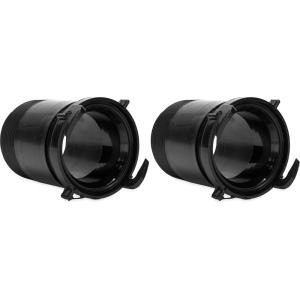 imageCamco CamperRV Sewer Fitting Adapter  Features a Straight Fitting ampamp Bayonet Fitting  Simple Camper Sewer Hose Hookup 394221 Count Pack of 2