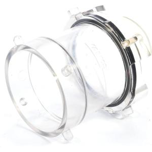 imageCamco RV Clear Sewage Hose Adapter  Extend Your Sewer Hose Outlet  See When the System is Fully Rinsed  5inch 3957235 Inch