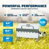 imageCamco Stainless Steel Portable Propane Gas Grill Convenient Size For Tailgating Camping RV Picnicking Home and Boats Includes Storage Bag 125 Square Inches Of Cooking Surface