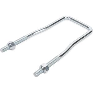 imageCamco EazLift UBolt Spare Tire Carrier  Securely Transport a Spare Tire on Your Trailer Tongue  Holds Wheels Between 8 to 15inches  50009